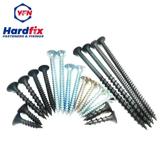 Zinc Plated Carbon Steel C1022A Pozi Drive CSK Head Wood Screw