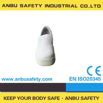 anti-hit white slip on mens casual indoor kitchen chef cooking shoes
