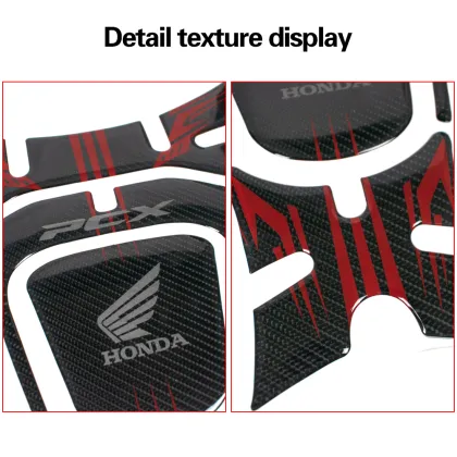Honda PCX Motorcycle Fuel Tank Stickers, Decals, and Oil Tank Pad Cover Protection Accessories
