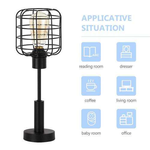 Table Lamp Vintage Bedside Nightstand Light for Living Room Factory