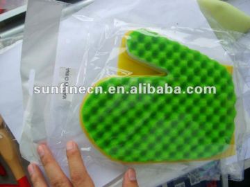 PV Sponge cleaning gloves