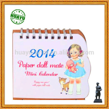 custom 2015 desk calendar color printing