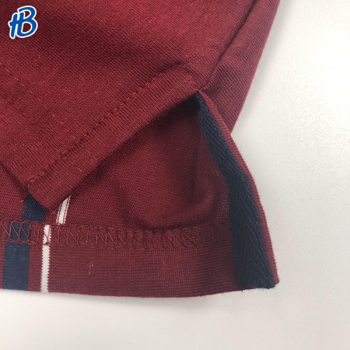 men's striped short sleeves red unisex t shirt