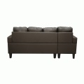 Ciaosleep Sectional Furniture Faux Leather Sofa