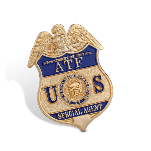 Metal High Quality Security Officer Badges Emblems