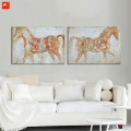 Pure Painting Handmade Minyak Kuda Dengan Frame