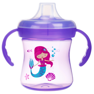 Factory Wholesale: BPA-Free Child Leakproof Cup for Feeding and Drinking - Silicone & PP Kids Baby Training Cup with Handle