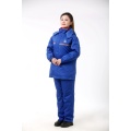 Coton uniformes anti-statiques bleus et froids en polyester