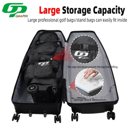 GP Golf Travel Bag with Hard Shell Waterproof