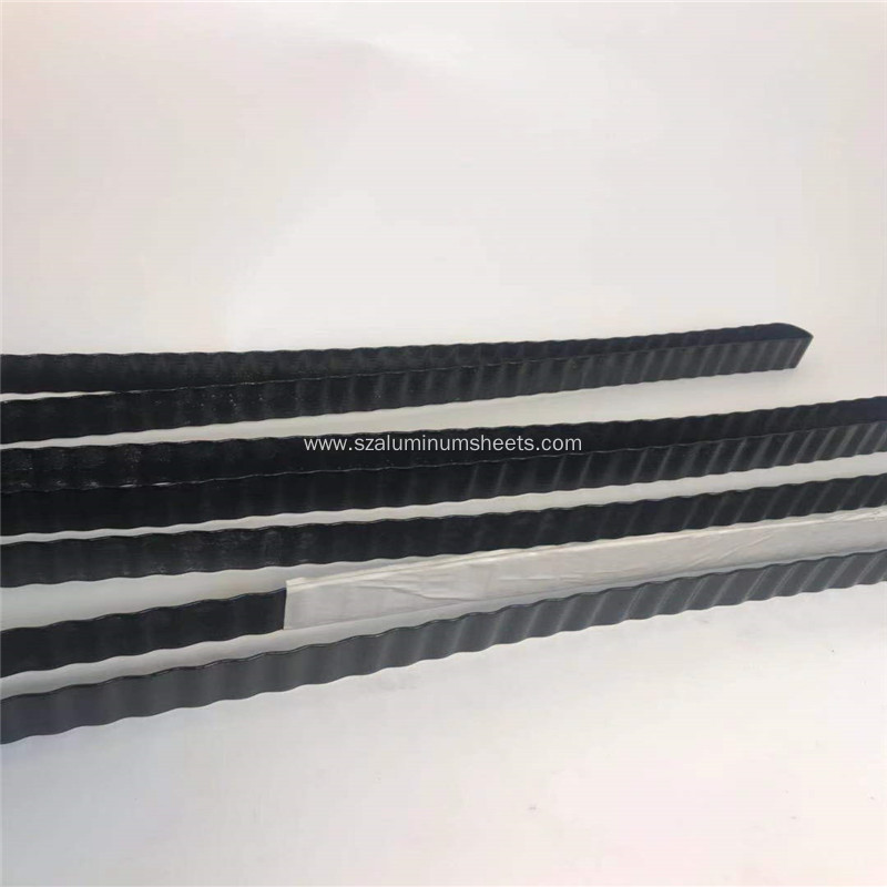 Aluminum vehicle battery cooling pipe for 21700 cell