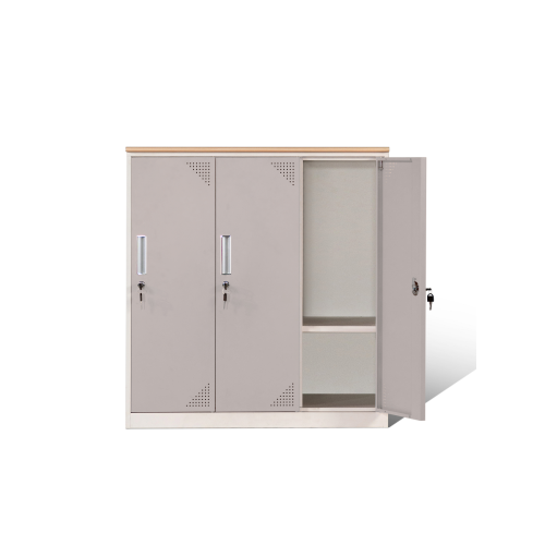 Grey Lockable Home Office Metal Storage Cabinets