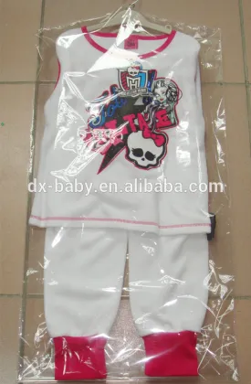 Monster high Baby Kids Child Pijama / Kids Pajamas / Kids Sleepwear