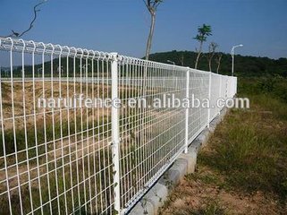 Galvanized PVC coated decorative garden fences