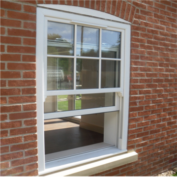 Aluminum Double Hung Vertical Sliding Window