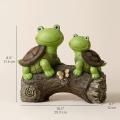 Garden Statue Turtles Figurine