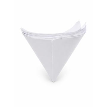 Embudos de papel para filtración de aceite y pintura