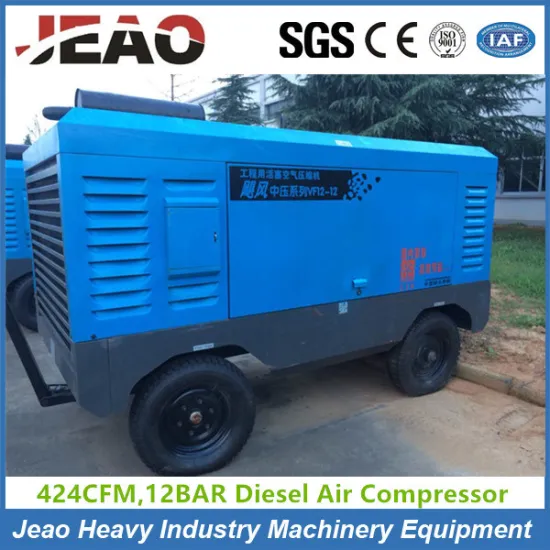 Vf-12/12cx Factory Direct Low Price Large Piston Air Compressor for Down The Hole Drill Rig