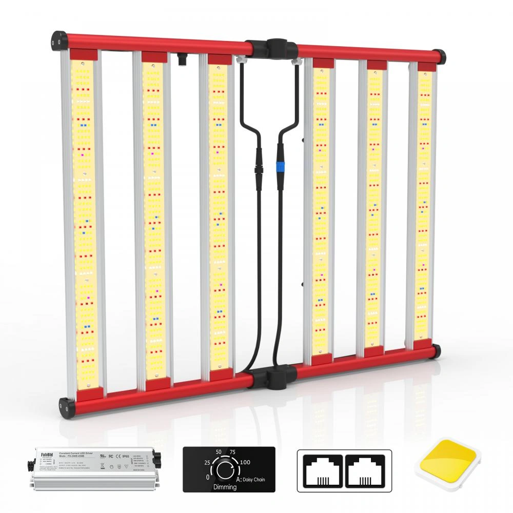 AGLEX 320W High Yield Plants Full Spectrum LED Grow Light Blue Red LED ...