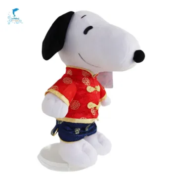 Customized Animal Toys Stuffed Red Stuffed Dog Toy With Remote Intercom Multifunction Customization
