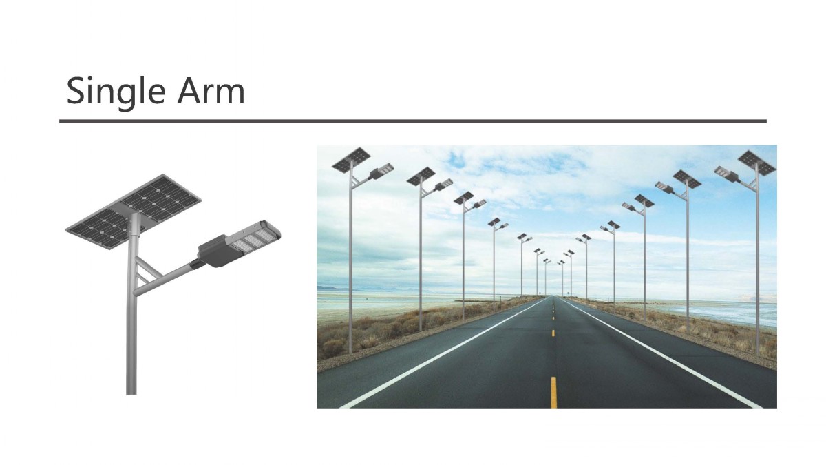 all in one led solar street light