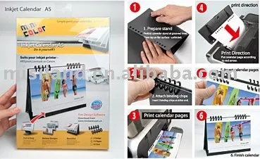 DIY Personalized Inkjet Photo Calendar (Do By Yourself)