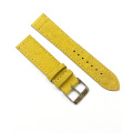 Plush Leather Suede Strap with Pin Buckle