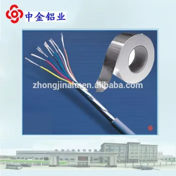 Aluminum foil for cable wrap