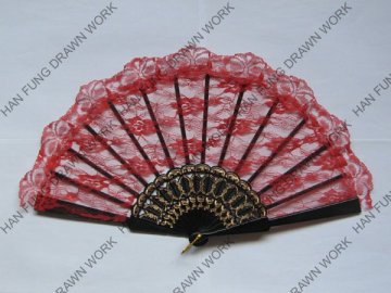 plastic folding fan