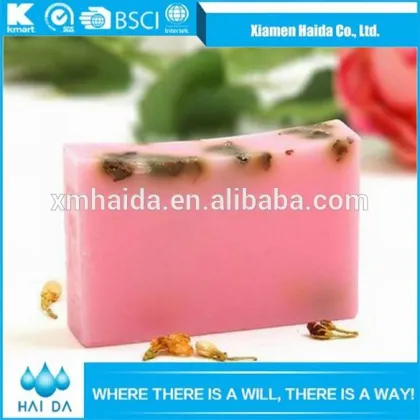 herbal natural handmade bath soap