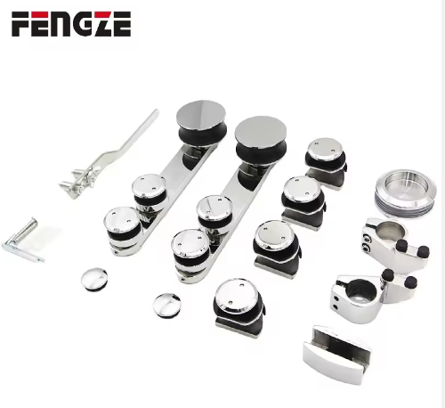 Hardware del sistema de puertas corredizas de vidrio de diseño moderno