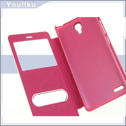 luxury pu leather phones cover for xiaomi redmi note
