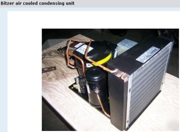 Bitzer Air Cooled Condensing Unit Open Type