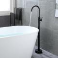 SHAMANDA Freestanding Bathtub Faucet Black