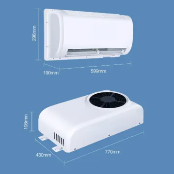 Portable 12V DC 24V Truck Cabin Roof Top Cooling Air Conditioner