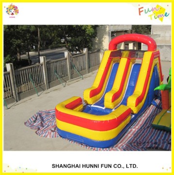 Water park Inflatable Water Slide With Pool made in china