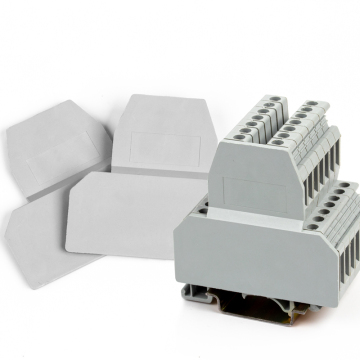 JUKK3 5 End Cover for UK DIN Rail Terminal Blocks