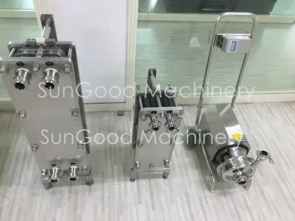 counter flow wort chiller frame plate heat exchanger