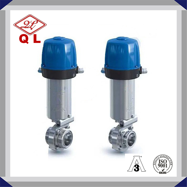 Pneumatic Butterfly Valve with Control Valve