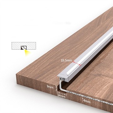 Oblique Lighting Wine Cabinet: Built-in Shelf Induction Strip Light Bar