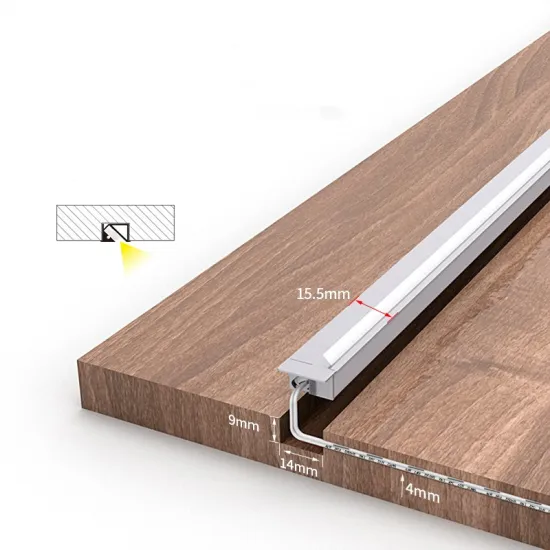 Oblique Lighting Wine Cabinet: Built-in Shelf Induction Strip Light Bar