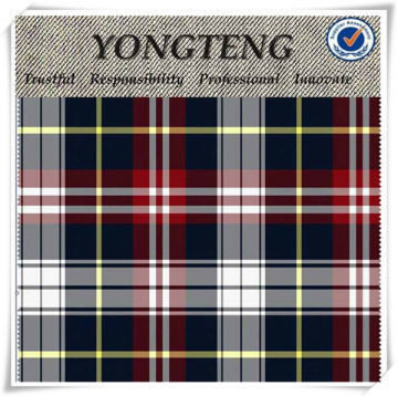 New style polyester cotton yarn dyed fabric,shirt fabric