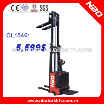 1.5 ton full electric stacker with good price