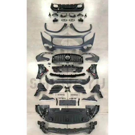 High-Quality Benz GLB X247 19-22 AMG Style Front Bumper Assembly with Grille Throat