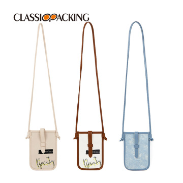 2024 Designer Lipstick Key Storage Bag - Customized Canvas Mobile Phone Bag for Women