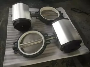 Pneumatic Actuated Butterfly Valve