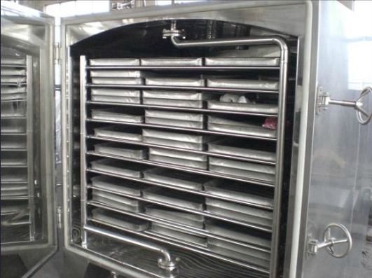 Gulay at prutas vacuum tray dryer na may singaw