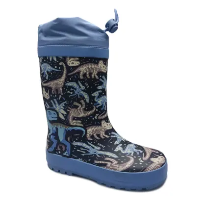 Breathable Cotton Lining Rain Boots