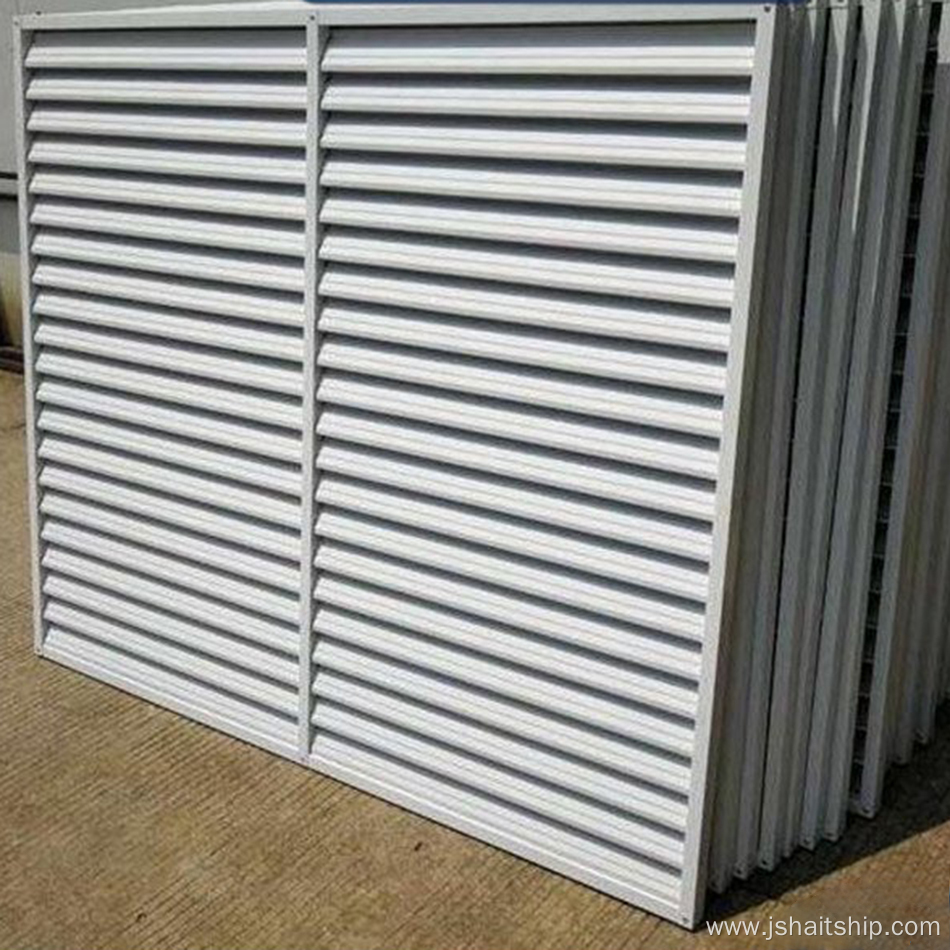 Professional custom fixed steel shutters