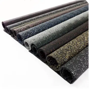 rubber roll custom various  thikness nois absorb  gym mats rubber flooring bevelled edge