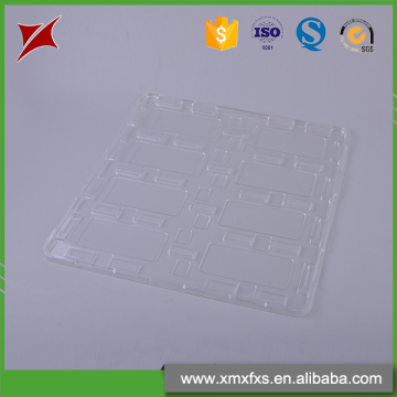 Quality assurance disposable plastic pet electronic blister packaging tray